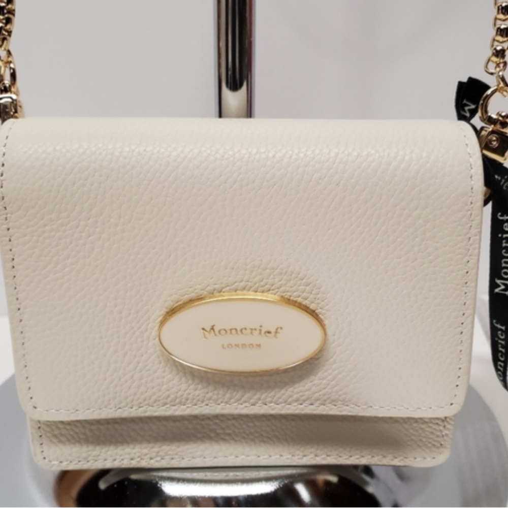 Moncrief London Cream Leather Bag